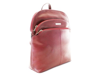cerveny kozeny batoh 311 8955 31