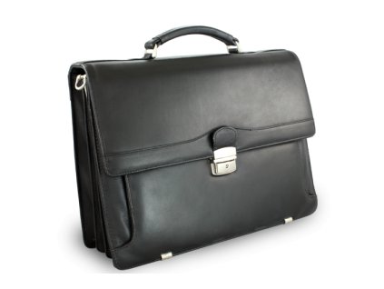 cierna kozena aktovka so styrmi vnutornymi priehradkami 112 6002 60