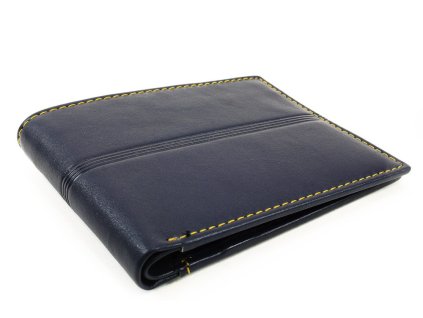 tmavomodra kozena panska penazenka 513 1307 97