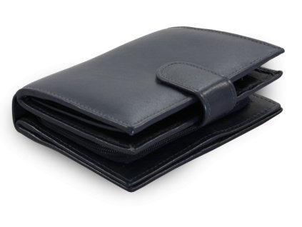 tmavomodra damska kozena penazenka so zapinkou 511 9769 97