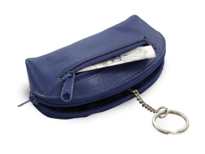 modra kozena dvojzipsova klucenka 619 0367 97