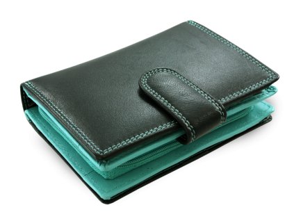 ciernomodra damska kozena penazenka so zapinkou 511 8313 6053