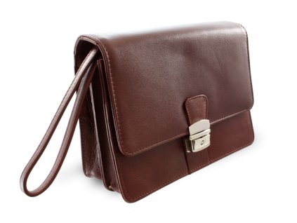 hneda panska kozena dokladova etue 611 2411 40