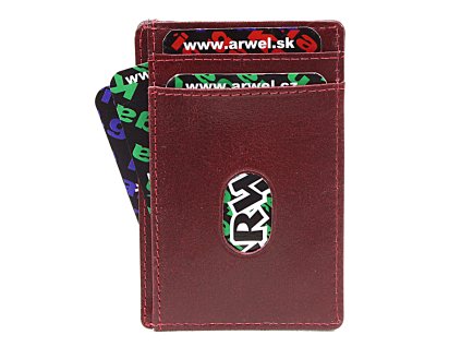 cervena jednoducha kozena dokladovka 514 1940 31