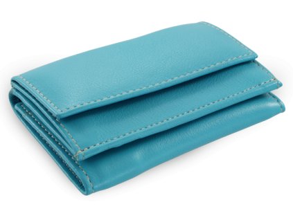 tyrkysova damska kozena mini penazenka 511 4392a 53