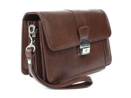 hneda panska kozena etue so sklapacim registrom 611 2415a 40