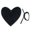 619 1212 60 nappa black christmas heart