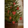 619 1211 31 nappa red christmas bauble