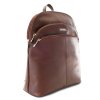 hnedy kozeny batoh 311 8955 40