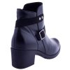 693 2 cerna damske polokozacky kozacky levne sexy moderni shoes skin obuv polske boty jemne decentni doprava zdarma na podpatku zip traktory 1