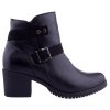 693 2 cerna damske polokozacky kozacky levne sexy moderni shoes skin obuv polske boty jemne decentni doprava zdarma na podpatku zip traktory 4