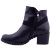 693 2 cerna damske polokozacky kozacky levne sexy moderni shoes skin obuv polske boty jemne decentni doprava zdarma na podpatku zip traktory 5