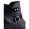 693 2 cerna damske polokozacky kozacky levne sexy moderni shoes skin obuv polske boty jemne decentni doprava zdarma na podpatku zip traktory 7