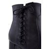 374 cerna damske kozene polobotky polokozacky kozacky levne prava kuze skin zimni boty obuv shoes winter vazani zip sexy levne zdarma doprava 6