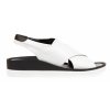 dámské bíle sandály sandálky kožené nazouvací rbpacut rb pacut 730 3
