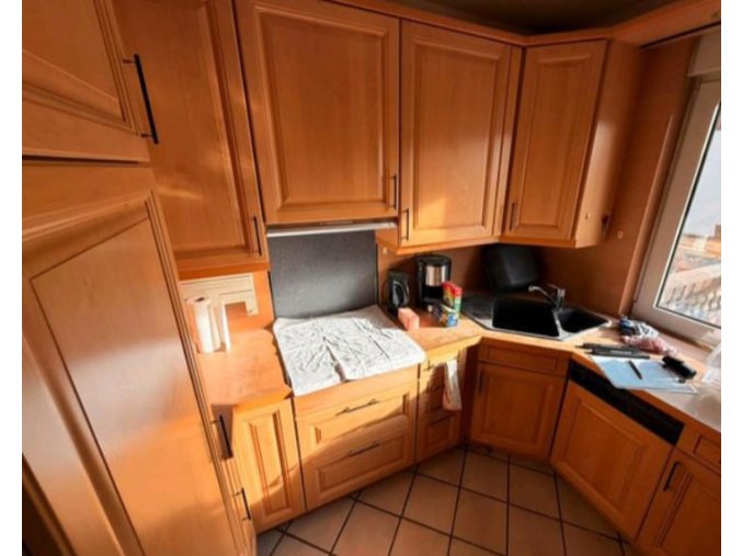 Kuchyňská linka buk masiv