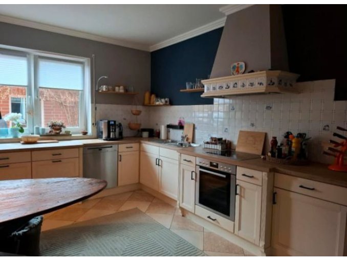 Venkovská kuchyně Nolte s vestavěnými spotřebiči