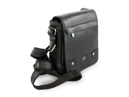 maly cerny pansky kozeny crossbag s klopnou 215 1701 60