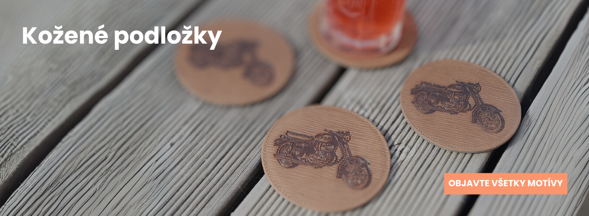 Kožené podtácky