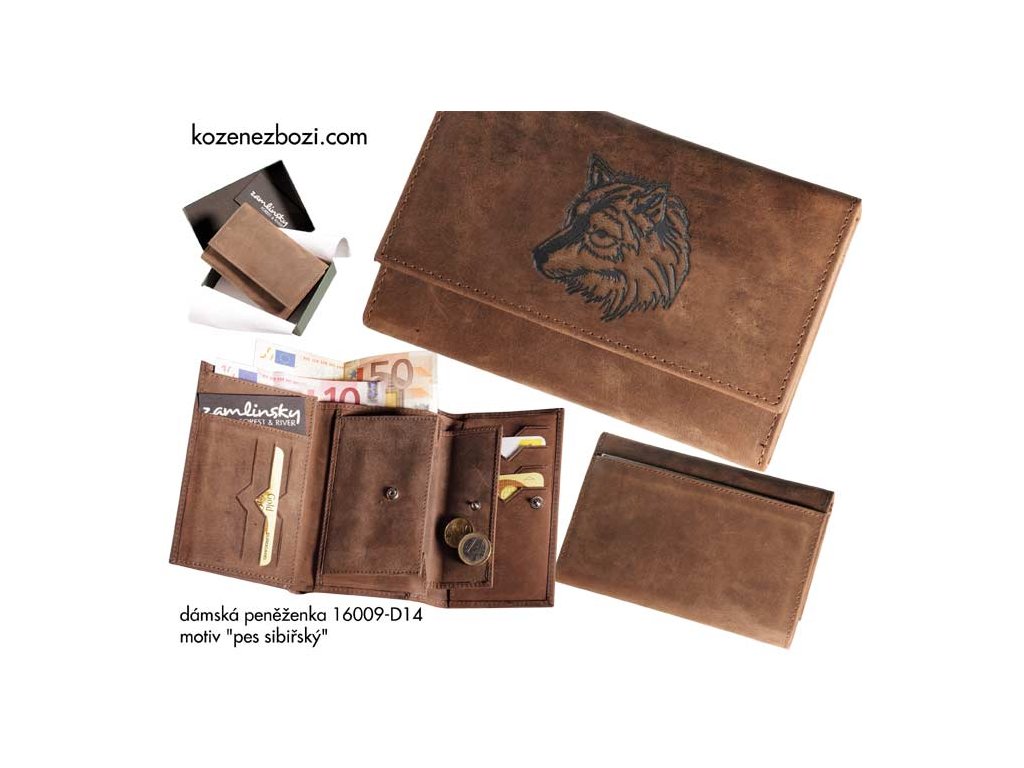 Pénztárca 009 "kutya szibériai"