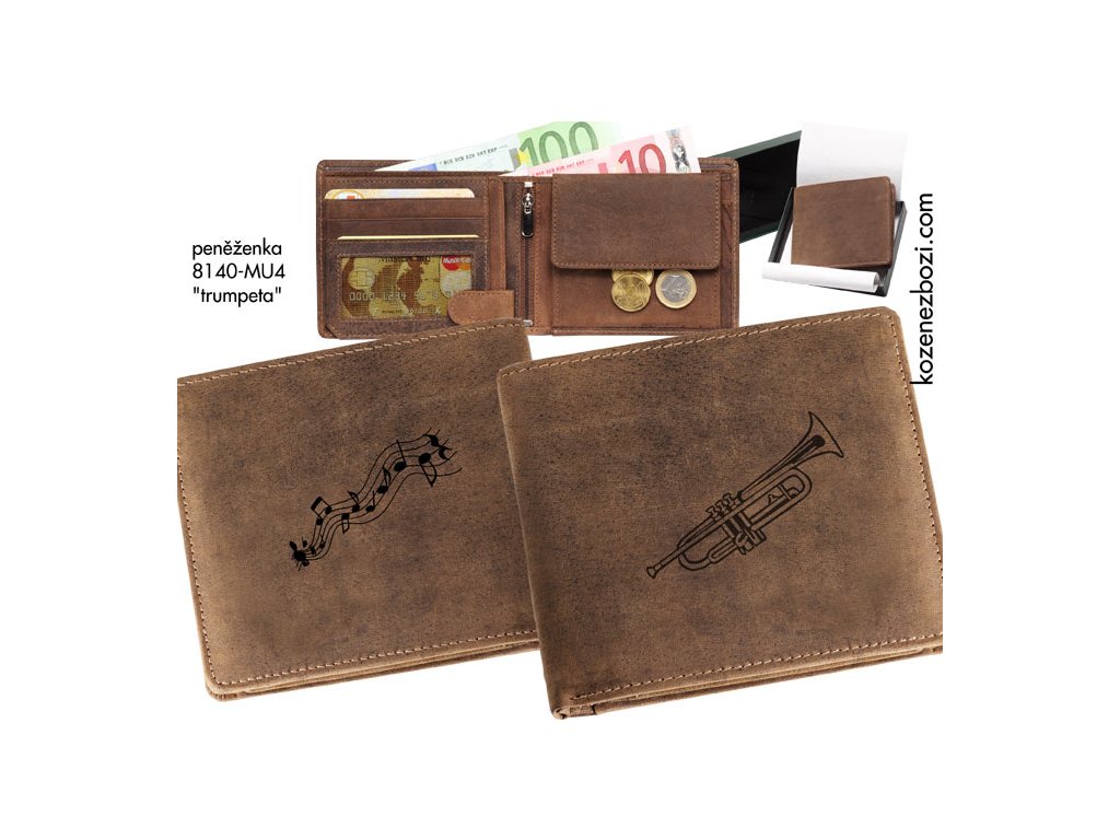 Peňaženka 40 "trumpeta"