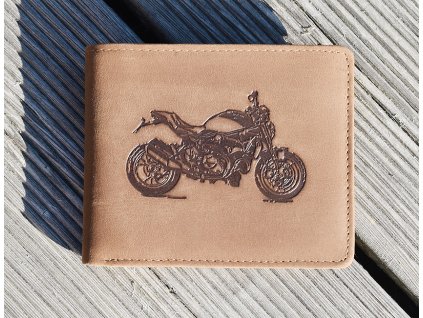 Portofel pentru motociclete - "Ducati Monster" - 40