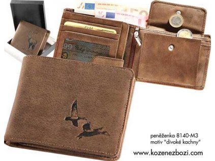 Poľovnícka peňaženka 40 "divoké kačice"