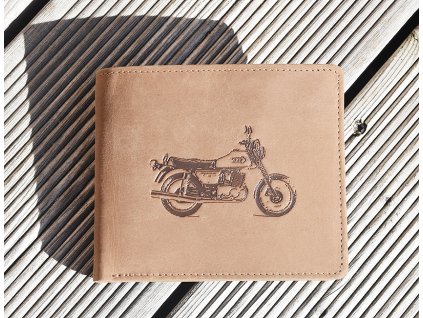 Motorkářská peněženka - "MZ ETZ" - 40