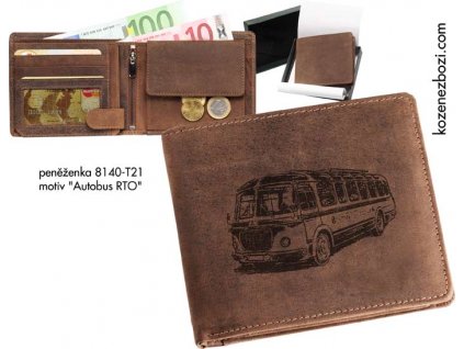 Peňaženka 40 "autobus rto"