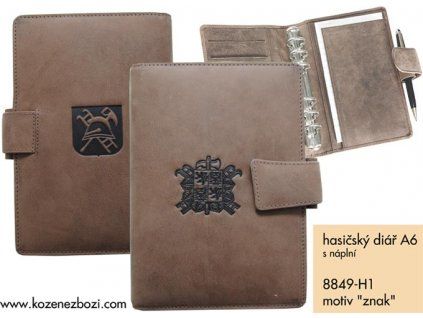 Tűzoltó napló A6 "jel"