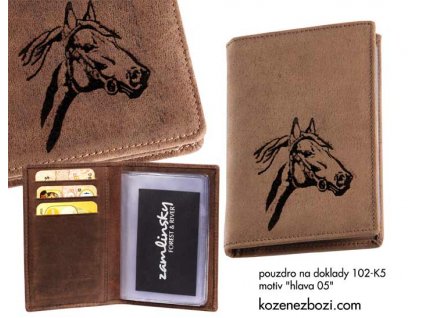 Puzdro na doklady "hlava 05"