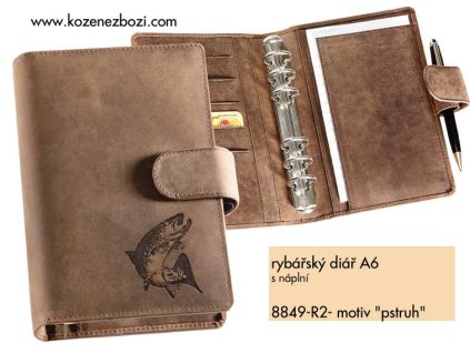 Jurnal de pescuit A6 „Păstrăv”