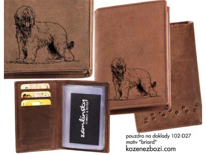 Pouzdro Na Doklady "Briard"