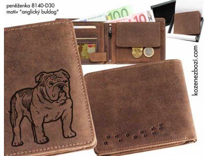 Pénztárca "Angol bulldog" - 40