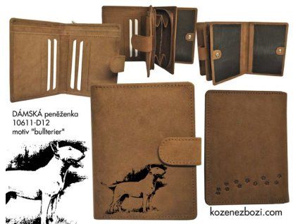 Női pénztárca "Bullterier" - 11
