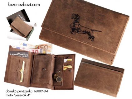 Dámská Peněženka - "Jezevčík 4" - 009