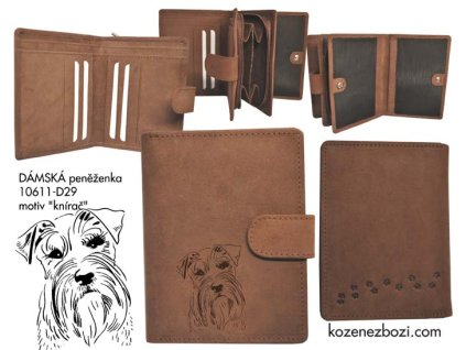 Portofel pentru femei - "Schnauzer" - 11