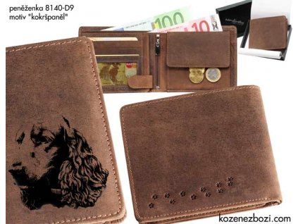 Pénztárca "Cocker spániel" - 40