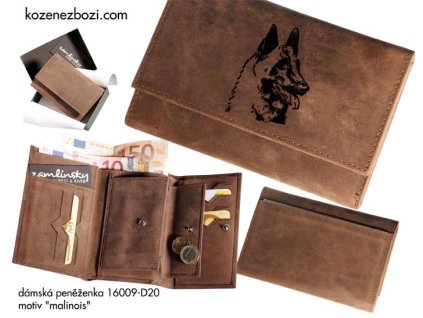 Portofel pentru femei - "Malinois" - 009