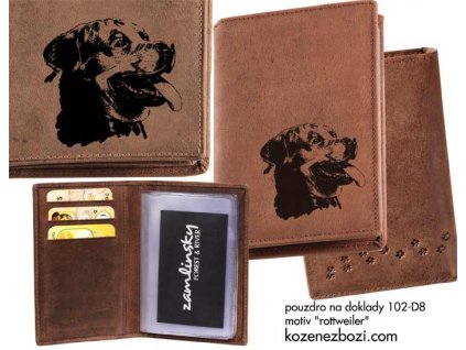 Pouzdro Na Doklady "Rottweiler"