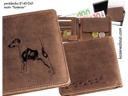 Pénztárca "Foxterrier" - 40