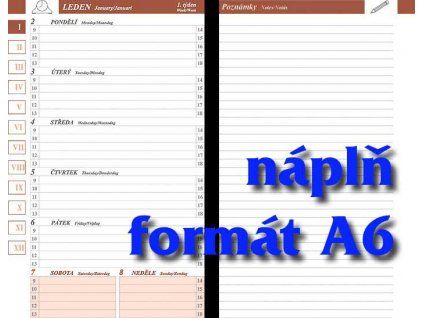 A6-os naplóbetét