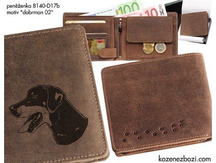 Pénztárca "Dobermann 02" - 40