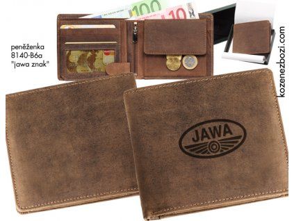 Motoros pénztárca "Jawa embléma" - 40
