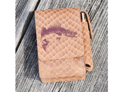 Puzdro na cigarety a zapaľovač "zubáč"