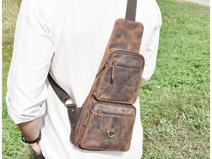 Federico bőr férfi crossbody táska