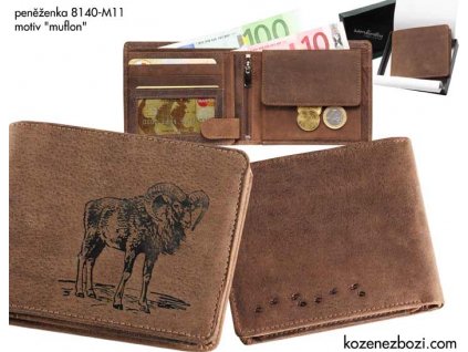 Poľovnícka peňaženka 40 "muflón"