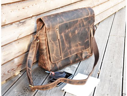 Kožená Pánská Taška Stefano