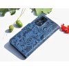 Dámský kožený kryt na Samsung Galaxy A41- Damascena Blue