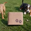 Leather wallet with dog paws motive Kožené zboží Zamlinsky Post 1